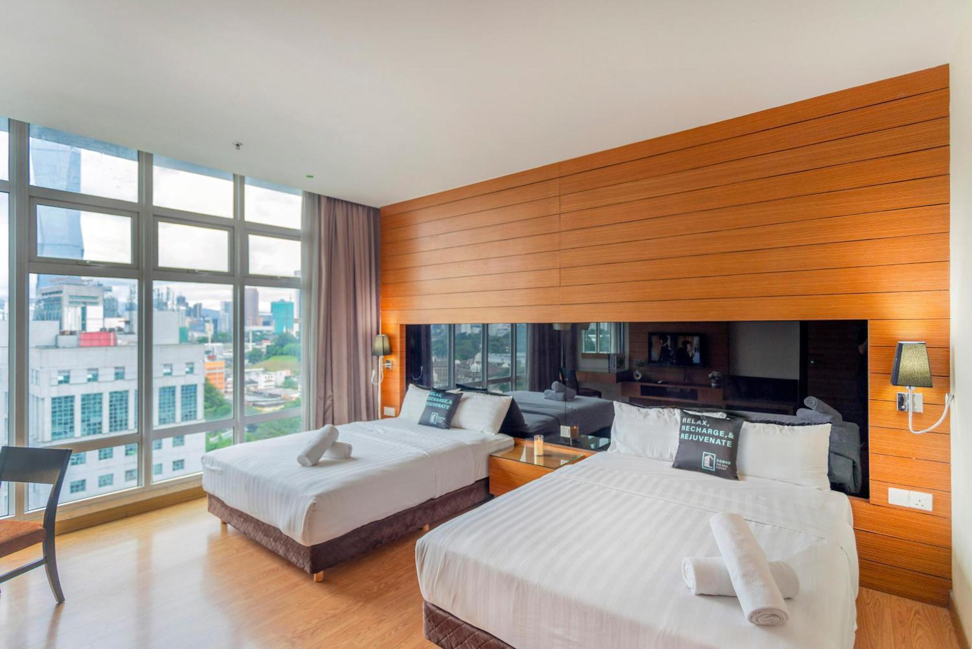 קואלה לומפור Dua Sentral Residence Near Kl Sentral By Cobnb מראה חיצוני תמונה