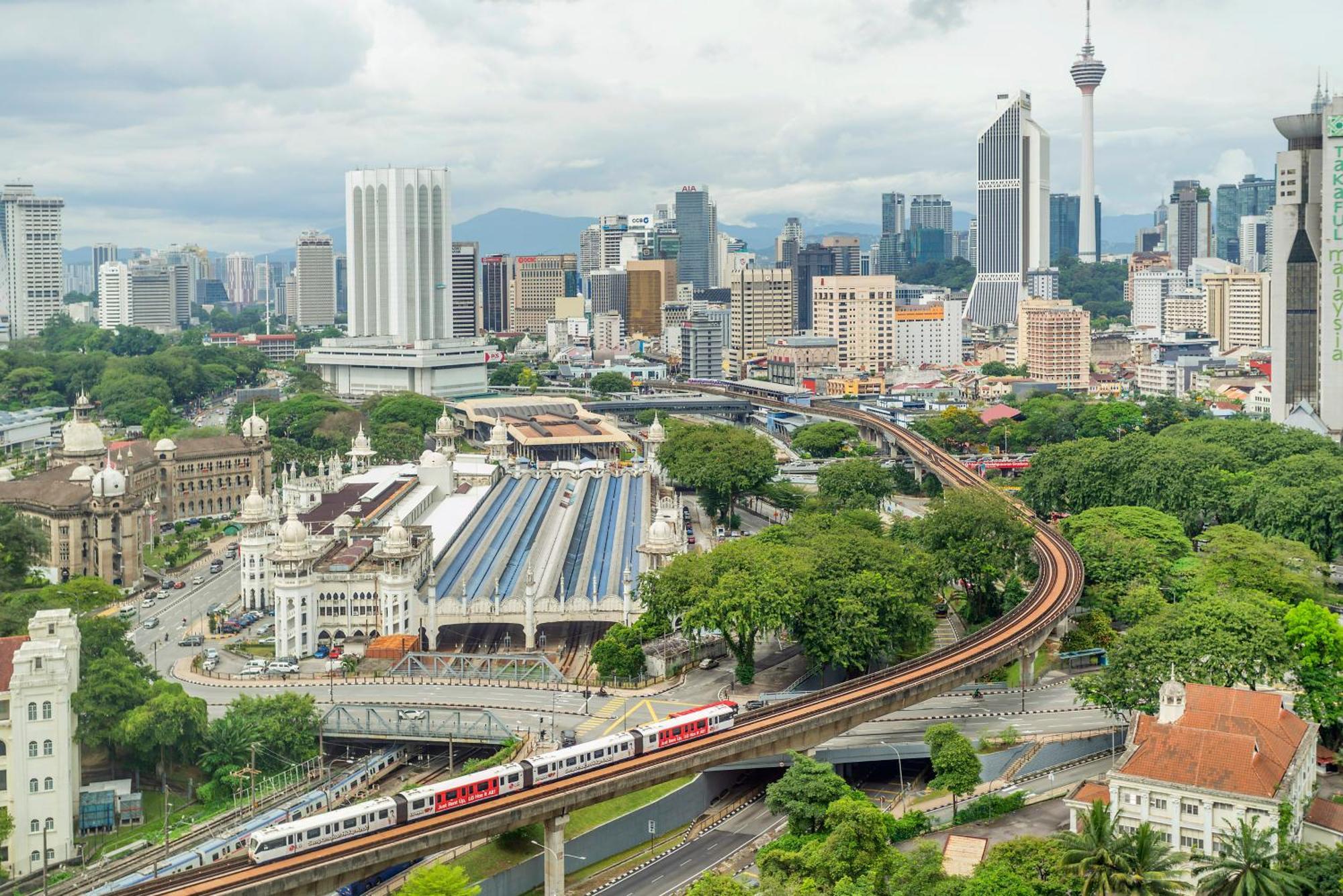 קואלה לומפור Dua Sentral Residence Near Kl Sentral By Cobnb מראה חיצוני תמונה